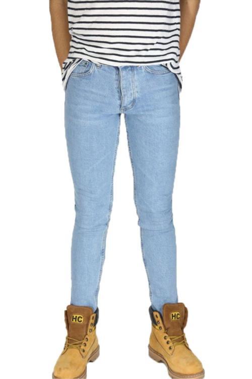 Erkek Denim Buz Mavi Opnt Spor Pantolon