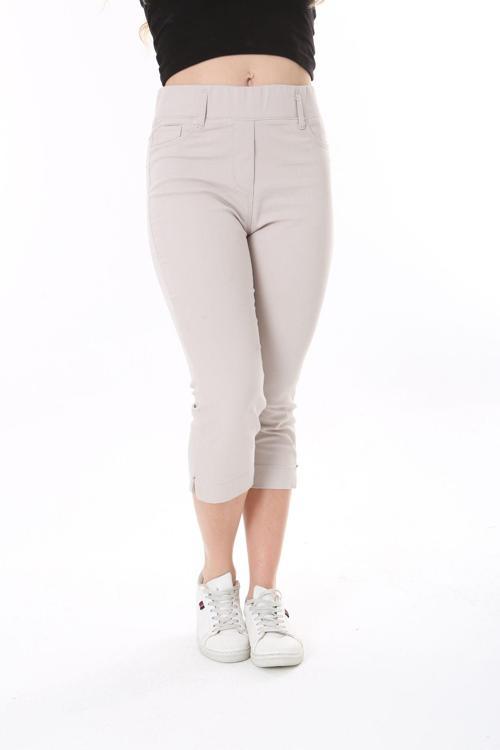 Boru Paça Rahat Kalıp Likralı Kadın Büyük Beden Kot Pantolon