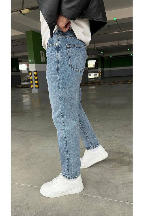 Erkek Buz Mavi Baggy