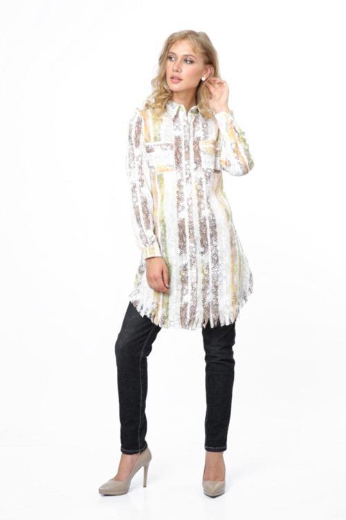 Kadın Beyaz Tunik