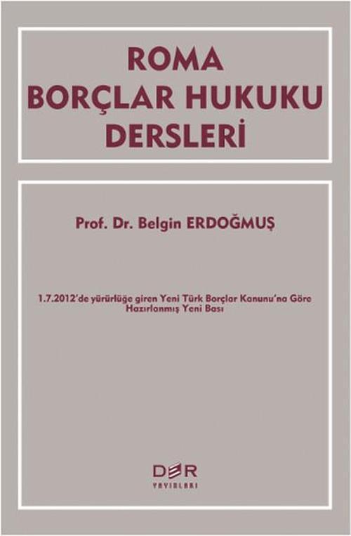 Roma Borçlar Hukuku Dersleri
