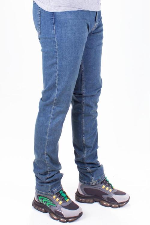 Vega 9133-44 Mavi Yüksek Bel Rahat Paça Erkek Jeans Pantolon
