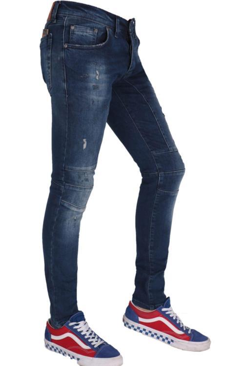 Erkek Denim Pantolon Parçalı Trent Spor Giyim