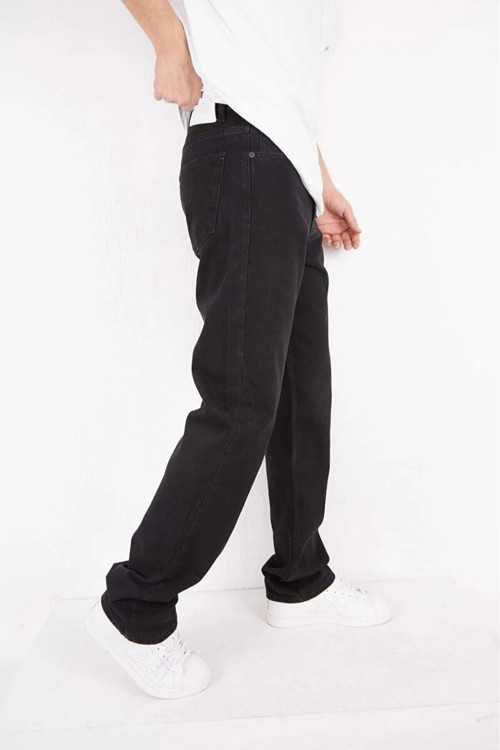 Siyah Baggy Pantalon