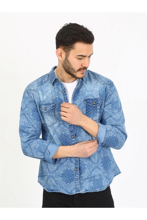 Kadın Oversize Kot Ceket Rahat Kalıp Jeans