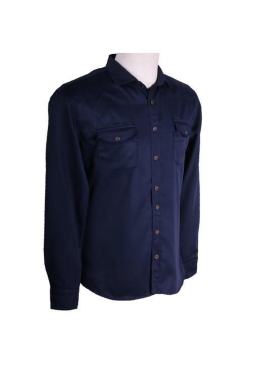 Erkek Lacivert Gömlek