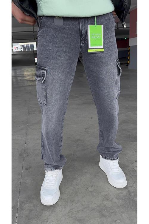 Erkek Kargo Antrasit Baggy