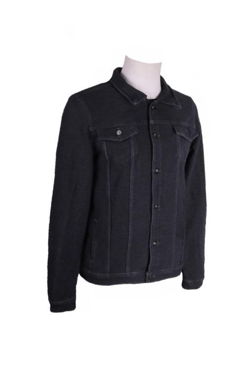 Erkek Denim Mont Şık Giyim Füme