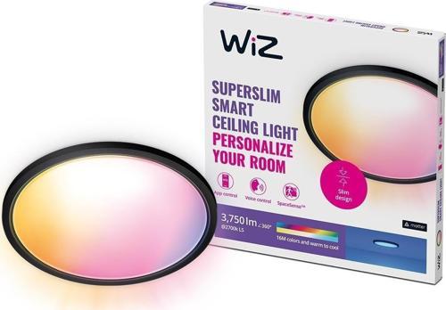 SuperSlim 32W Beyaz Sıva Üstü RGB Akıllı LED Yuvarlak Panel Tavan Armatürü 55 cm çapında 3750 Lumen