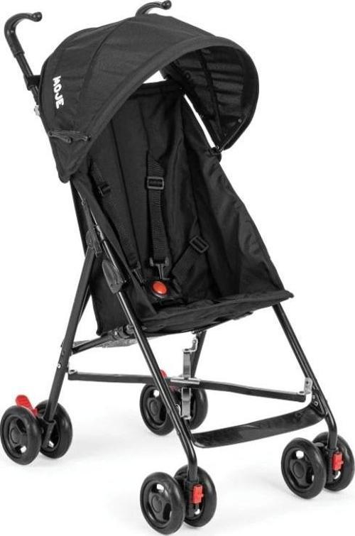 Nessiworld Moje Simple Pratik Baston Bebek Arabası Siyah