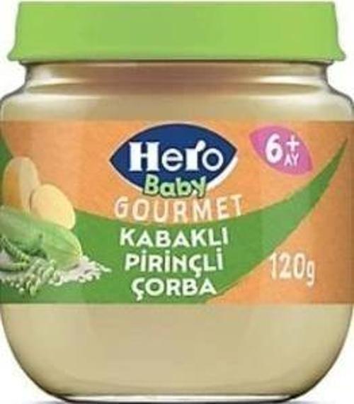 Nessiworld Hero Baby Gourmet Kabaklı Pirinçli Kavanoz Mama 120 Gr