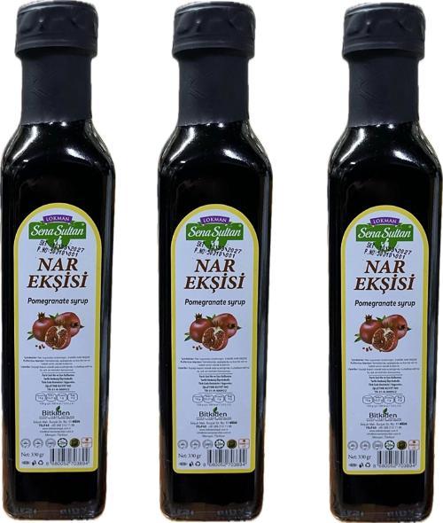 Doğal Nar Ekşisi 330 G, 3 Adet Lokman Sena Sultan