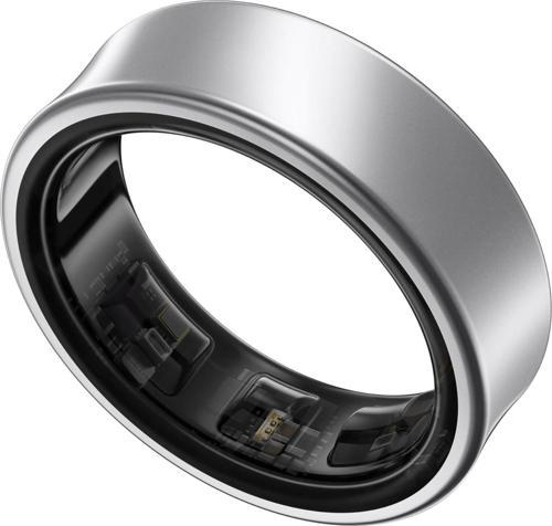 Galaxy Ring 5 Size 12 mm Gümüş Titanyum