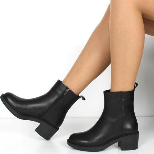 Ayakdaş 2295 Kauçuk Taban Topuklu Kadın Bot