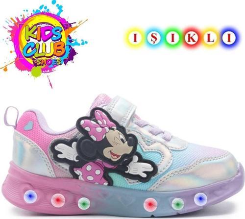 Minnie Mouse Lumbo Kız Işıklı Ortopedik Çocuk Spor Ayakkabı