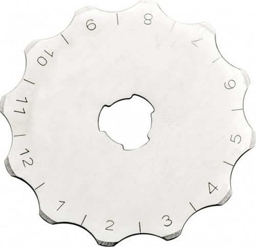 VIP-TEC VT877015-3 Profesyonel 45mm Yuvarlak Dalgalı Bıçak Yedeği