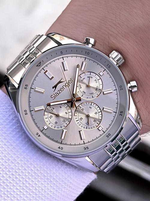 Kasa Ve kordon Çelik 2 Yıl Garantili 10 Atm Fonksiyonları Aktif Erkek Kol Saati E.1934.M2