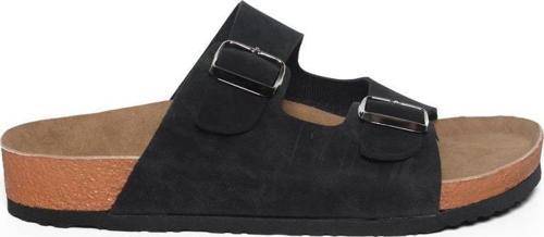 7001 SİYAH TOKALI COMFORT CASUAL ANATOMİK TERLİK