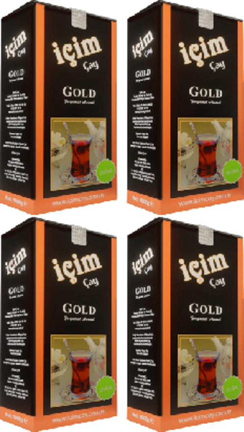 Gold Bergamot Aromalı 500 Gr X 4 Adet