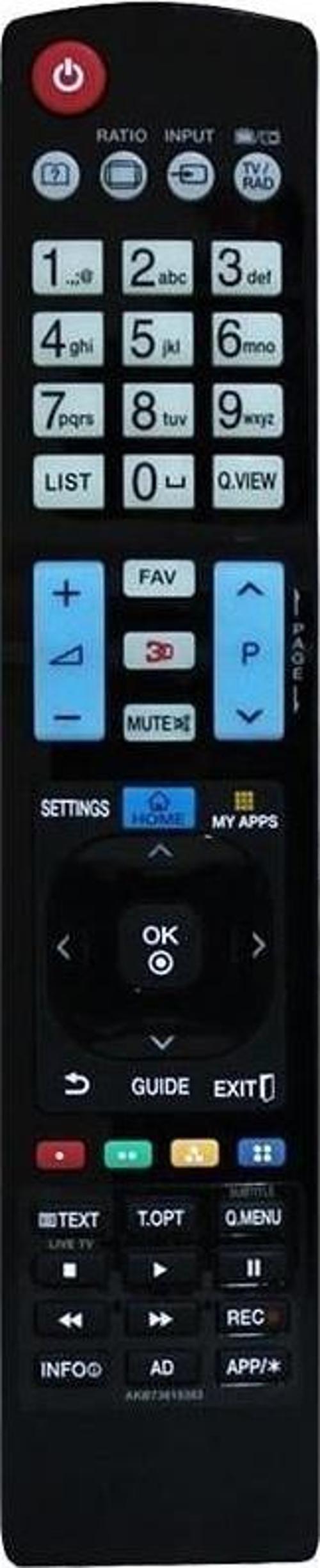 930 Home Key LCD Tv Kumandası