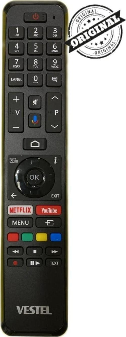 Android Smart LED Tv Kumanda Mikrofonlu Ses Komutlu Kumanda (Orjınal)