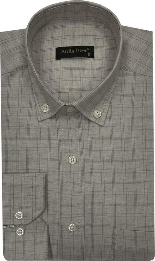 Uzun Kol Klasik Erkek Gömlek 7337