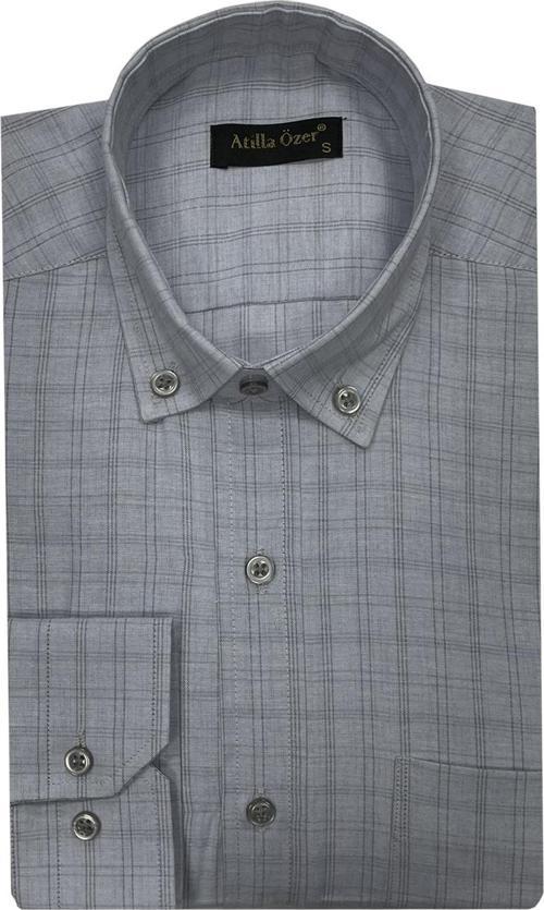 Uzun Kol Klasik Erkek Gömlek 7337