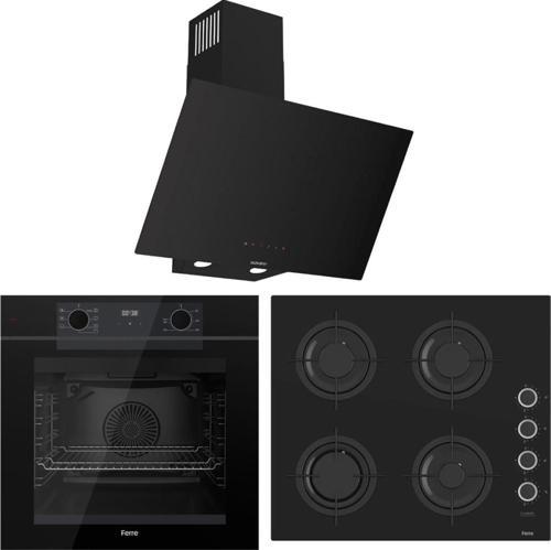 FryArt Artline QEP63CS - CS205-FA - D077-SA 7 Prog. Dijital Turbo Ank. Set - Siyah