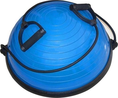 Yarım Denge Topu Pilates Aleti - Direnç Lastikli Bosuball Bosu Topu  CKS-38