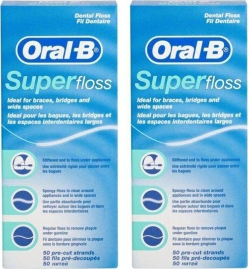 Diş Ipi Super Floss X2 Adet