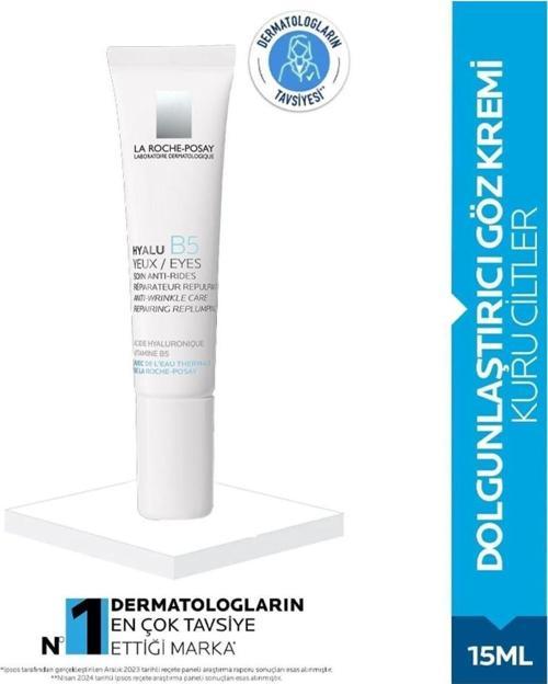 Hyalu B5 Göz Kremi 15ml – Yoğun Nemlendirme ve Dolgunlaştırıcı Bakım