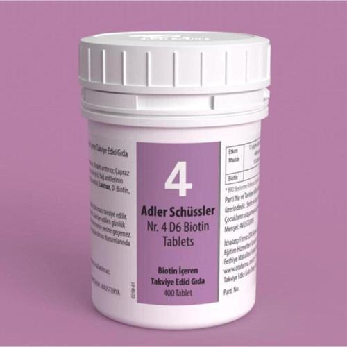 No.4 - D6 Biotin Tablet