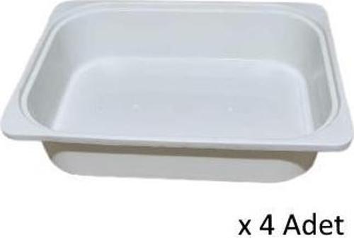 çamaşır mutfak sepeti byz 10*040*30 plastik sepet 04 adet