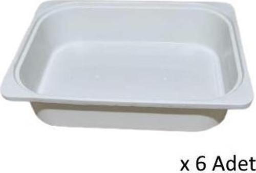 çamaşır mutfak sepeti byz 10*040*30 plastik sepet 06 adet
