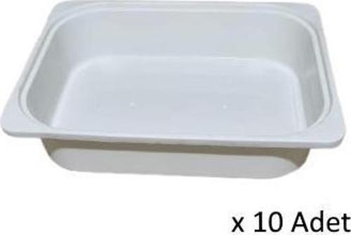 çamaşır mutfak sepeti byz 10*040*30 plastik sepet 10 adet