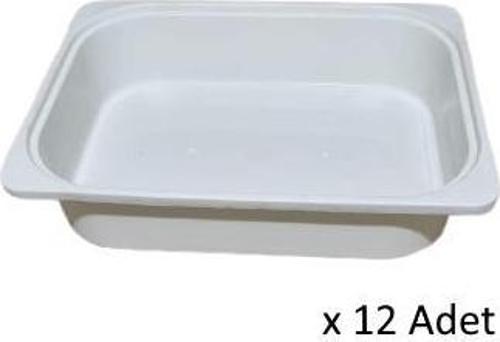 çamaşır mutfak sepeti byz 10*040*30 plastik sepet 12 adet