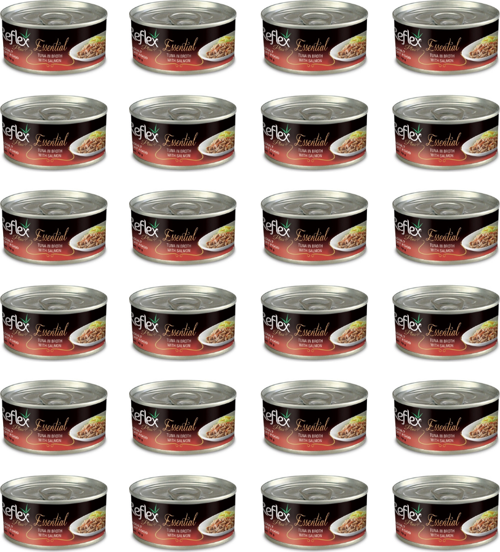 Essential Ton Balıklı Somonlu Kedi Konservesi 70 Gr (24 Adet)
