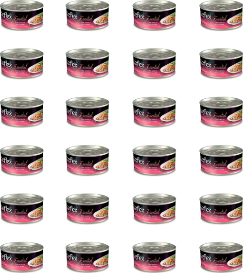 Essential Ton Balıklı Karides Kedi Konservesi 70 Gr (24 Adet)