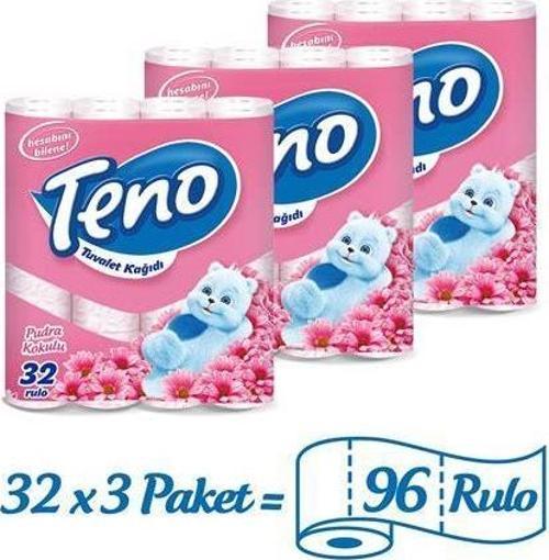 Tuvalet Kağıdı Pudra Kokulu 32li X3 Pk 96 Rulo