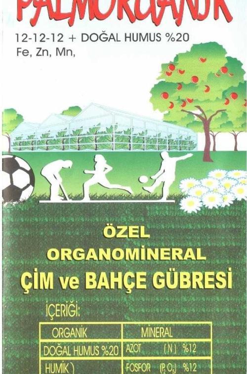 Palmorganik Çim Ve Bahçe Gübresi 25 Kg