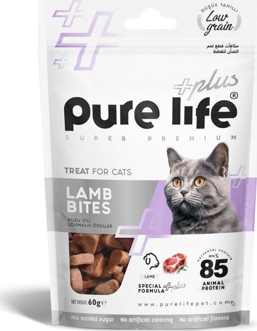 Plus Kuzu Etli, Lokmalık Kedi Ödül Maması 60gr