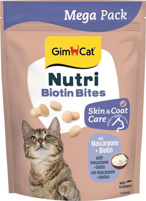 Nutri Biyotinli Mascarpone Peynirli Kedi Ödülü 425 gr - Mega Boy - Cilt ve Tüy Bakımı