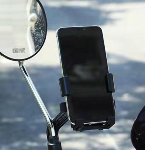 Dikiz Ayna Bağlantılı Otomatik Motosiklet Ve Bisiklet Telefon Tutucu Motorsiklet Telefon Tutacağı
