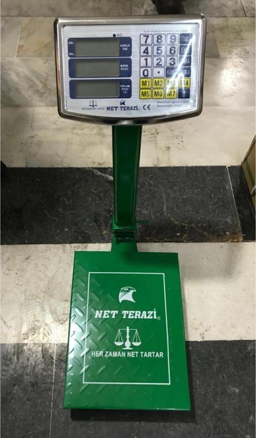 150 Kg 50 Gram Hassasiyetli Metal Hassas Kantar Terazi