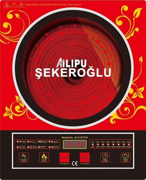 Teknohome Alp-Dt 216 Ailipu Akıllı Lazer Ocak 3600 Watt Alipu (Tüm Tencereler Için)