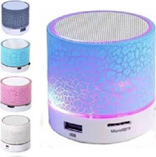 Işıklı Taşınabilir Bluetooth Wireless Hoparlör Kablosuz Ses Bombası