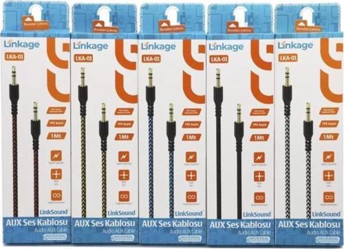 Lka-01 Jack Aux Ses Kablosu Tpe Başlık 1Mt Kablo