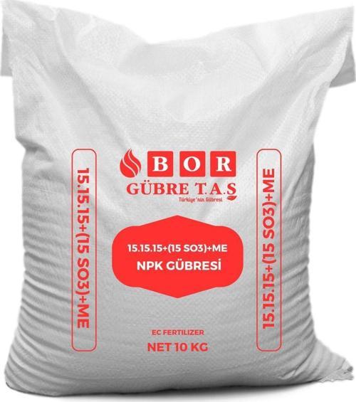 15.15.15+ (15So3+Me) Npk Kükürtlü Kompoze Taban Gübresi (10 Kg)