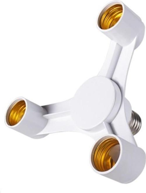 Technostation E27 3Lü Duy Çoğaltıcı - Lamba Duy Çoklayıcı - E 27 3 In 1 Ampul Duy Çoğaltma Studio Lamp