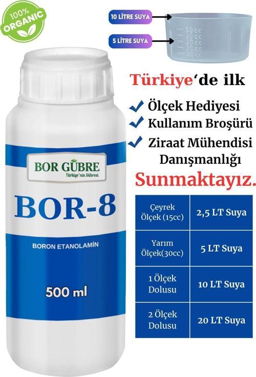 -8 Sıvı Gübre 500 Ml
